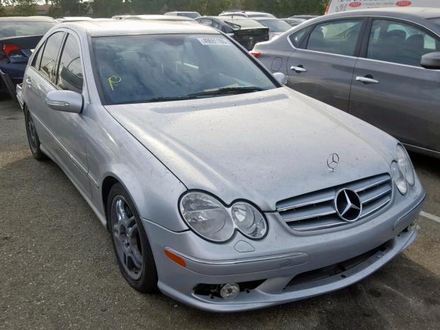 WDBRF76J16F739428 - 2006 MERCEDES-BENZ C 55 AMG SILVER photo 1