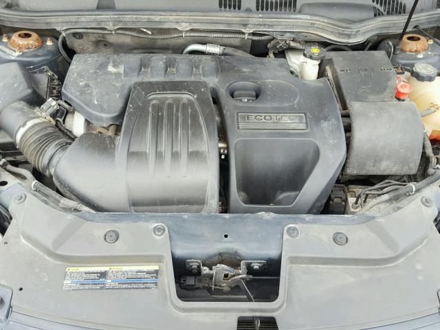 1G2AT18H297195359 - 2009 PONTIAC G5 GT GRAY photo 7