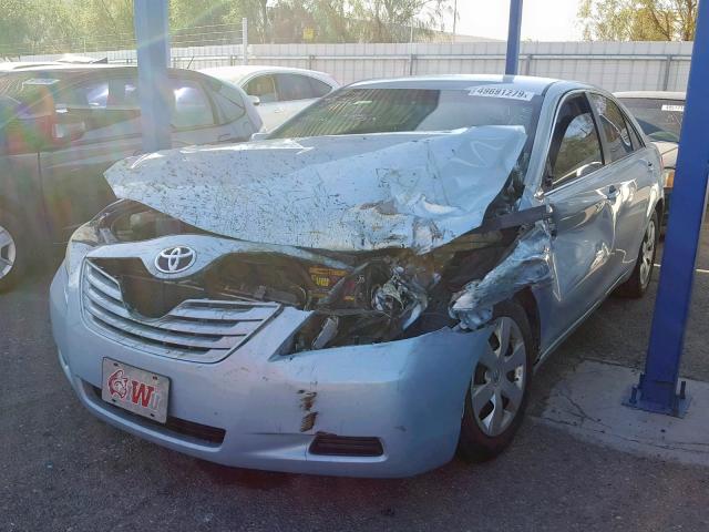 4T4BE46K19R135554 - 2009 TOYOTA CAMRY BASE BLUE photo 2