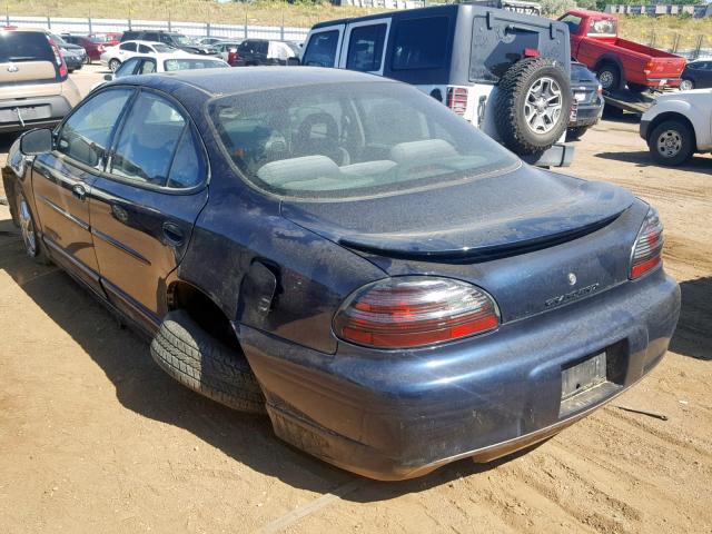 1G2WP52K32F275206 - 2002 PONTIAC GRAND PRIX BLUE photo 3