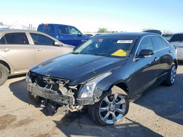 1G6AB5RX6D0146956 - 2013 CADILLAC ATS LUXURY BLACK photo 2