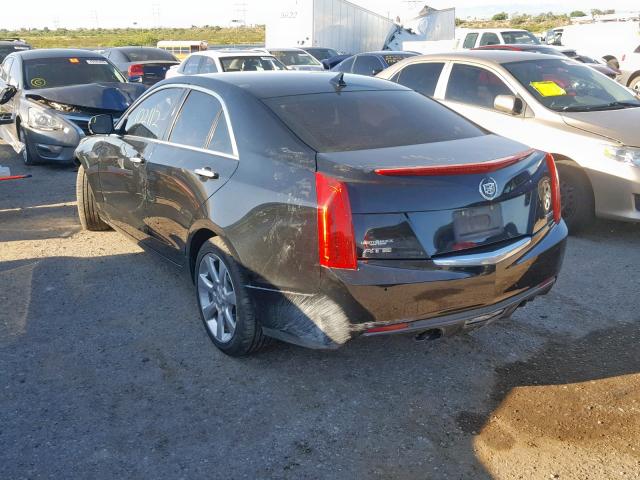 1G6AB5RX6D0146956 - 2013 CADILLAC ATS LUXURY BLACK photo 3