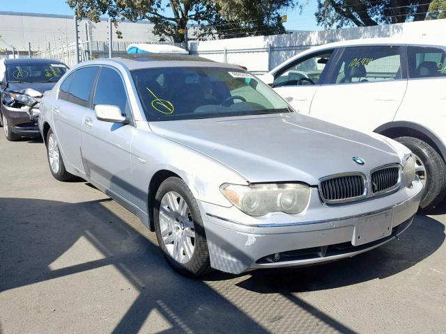 WBAGN63493DR15831 - 2003 BMW 745 LI SILVER photo 1