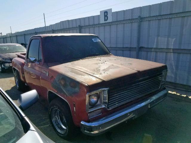 CCL146Z150236 - 1976 CHEVROLET C-10 RED photo 1
