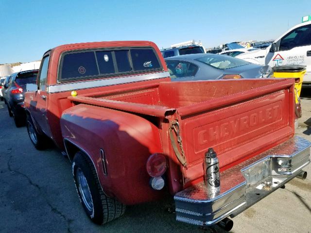 CCL146Z150236 - 1976 CHEVROLET C-10 RED photo 3