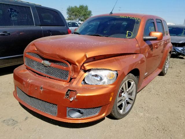 3GNCA63X98S670812 - 2008 CHEVROLET HHR SS ORANGE photo 2