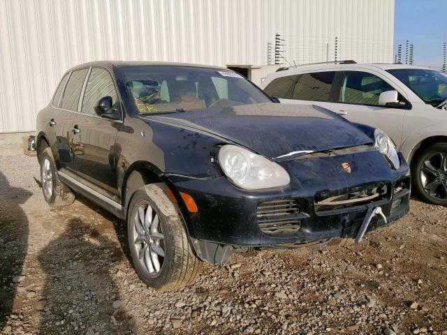 WP1AB29P24LA74534 - 2004 PORSCHE CAYENNE S BLACK photo 1