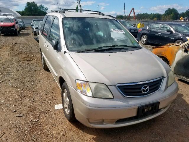 JM3LW28Y210181371 - 2001 MAZDA MPV WAGON GOLD photo 1