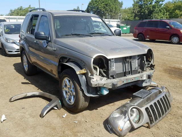 1J4GL58K74W297693 - 2004 JEEP LIBERTY LI GOLD photo 1