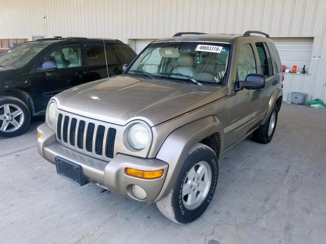 1J4GK58K14W113416 - 2004 JEEP LIBERTY LI BROWN photo 2