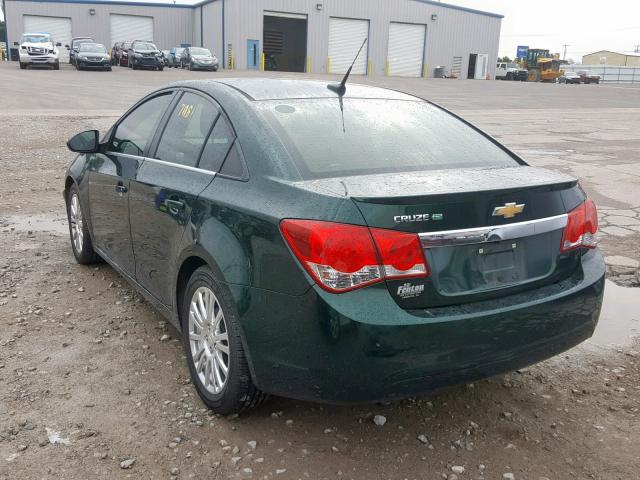 1G1PH5SB6E7271297 - 2014 CHEVROLET CRUZE ECO GREEN photo 3