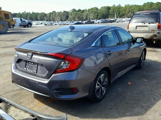 19XFC1F74HE011128 - 2017 HONDA CIVIC EXL GRAY photo 4