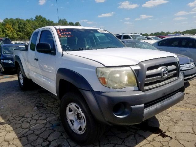 5TETU4GN0AZ714951 - 2010 TOYOTA TACOMA PRE WHITE photo 1