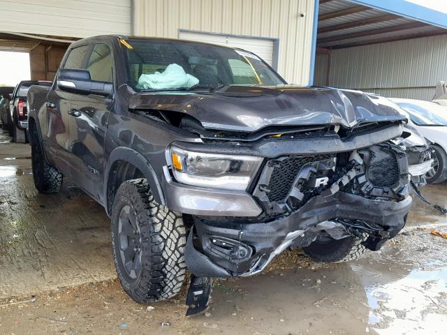 1C6SRFLT8KN713670 - 2019 RAM 1500 REBEL შავი ფოტო 1