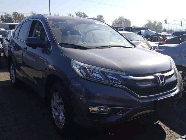 2HKRM3H72GH535794 - 2016 HONDA CR-V EXL GRAY photo 1