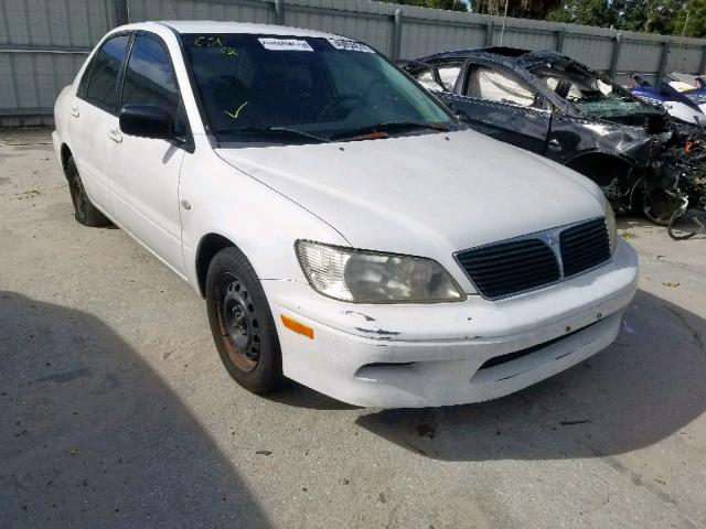 JA3AJ26E92U050390 - 2002 MITSUBISHI LANCER ES WHITE photo 1