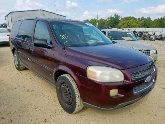 1GNDV23L46D181441 - 2006 CHEVROLET UPLANDER L 勃艮第红 照片 1