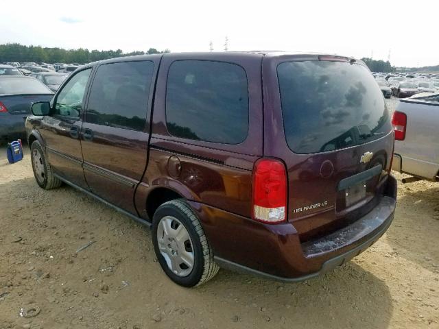 1GNDV23L46D181441 - 2006 CHEVROLET UPLANDER L 勃艮第红 照片 3