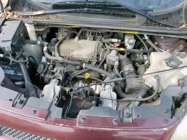 1GNDV23L46D181441 - 2006 CHEVROLET UPLANDER L 勃艮第红 照片 7