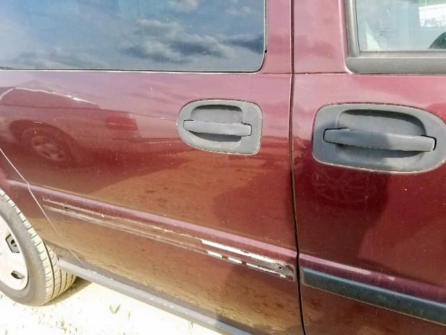 1GNDV23L46D181441 - 2006 CHEVROLET UPLANDER L 勃艮第红 照片 9