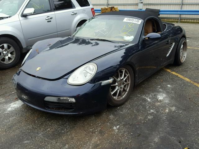 WP0CA29846U713127 - 2006 PORSCHE BOXSTER BLUE photo 2