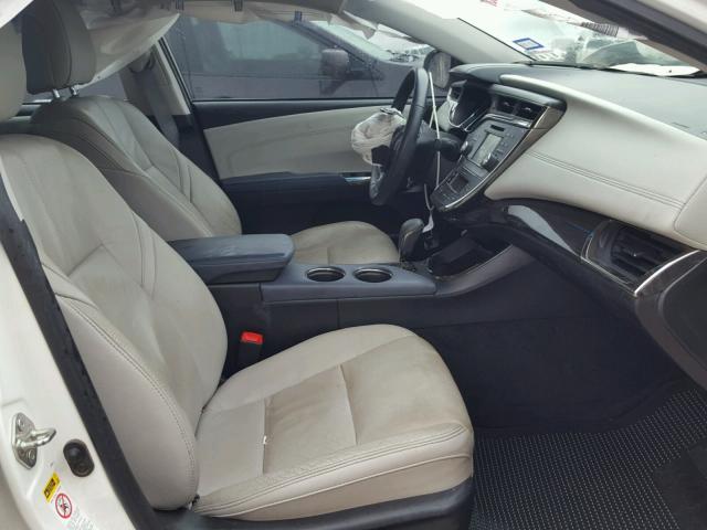 4T1BK1EB3EU114959 - 2014 TOYOTA AVALON BAS 白色 照片 5