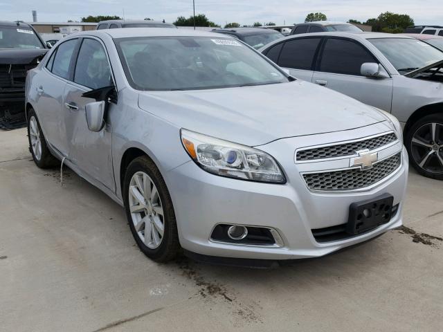 1G11H5SA9DF322910 - 2013 CHEVROLET MALIBU LTZ SILVER photo 1