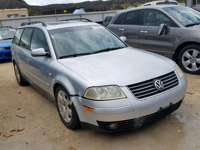 WVWYH63B13E412057 - 2003 VOLKSWAGEN PASSAT GLX SILVER photo 1