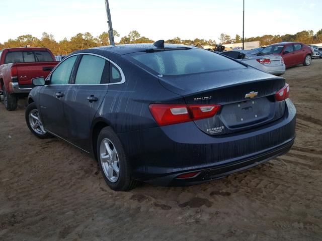1G1ZB5ST6HF291756 - 2017 CHEVROLET MALIBU LS ლურჯი ფოტო 3