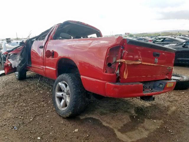 1D7HU18296S708706 - 2006 DODGE RAM 1500 S RED photo 3