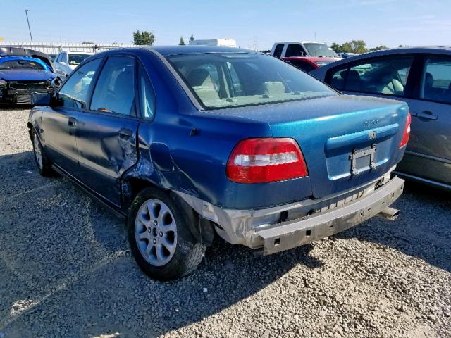 YV1VS29521F685167 - 2001 VOLVO S40 1.9T BLUE photo 3