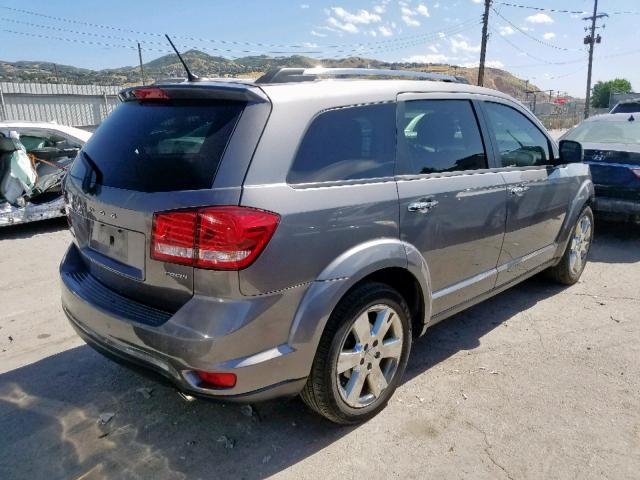 3C4PDCDG5CT221919 - 2012 DODGE JOURNEY CR GRAY photo 4