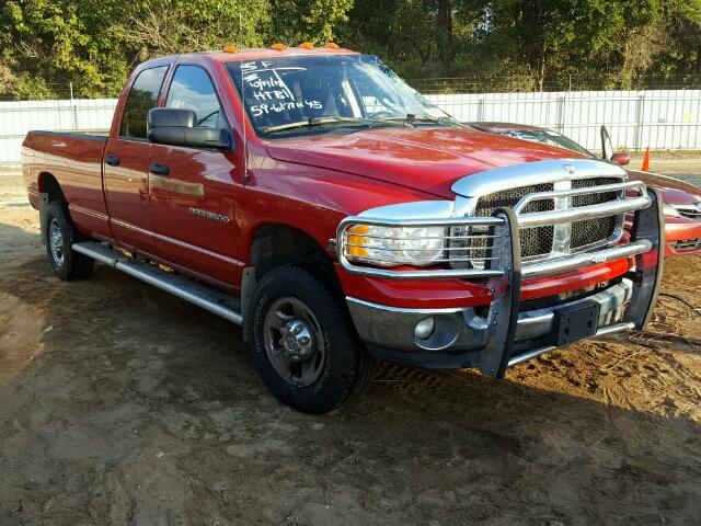 3D7LS38C15G793678 - 2005 DODGE RAM 3500 S RED photo 1