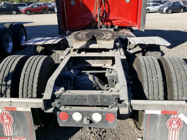 1XKDD49XXGJ482563 - 2016 KENWORTH CONSTRUCTI RED photo 9