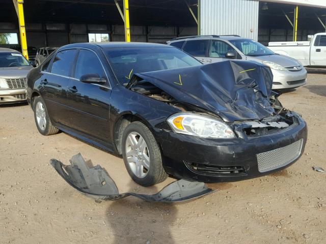 2G1WB5E30E1108837 - 2014 CHEVROLET IMPALA LIM BLACK photo 1