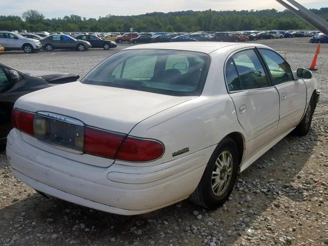 1G4HP54K32U100592 - 2002 BUICK LESABRE CU WHITE photo 4