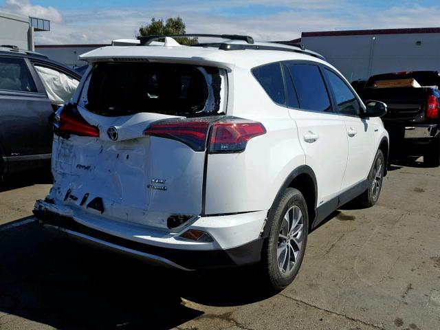 JTMRJREV6GD037098 - 2016 TOYOTA RAV4 HV XL WHITE photo 4