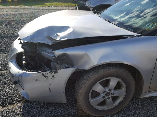 2G2WP522451235020 - 2005 PONTIAC GRAND PRIX ვერცხლისფერი ფოტო 10