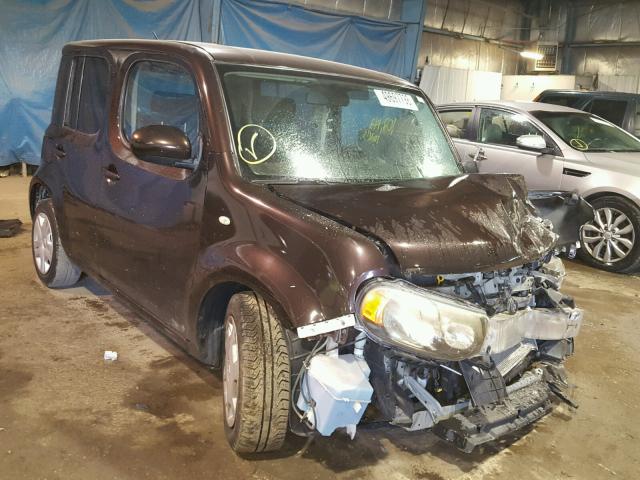 JN8AZ2KR2AT161438 - 2010 NISSAN CUBE BASE BROWN photo 1