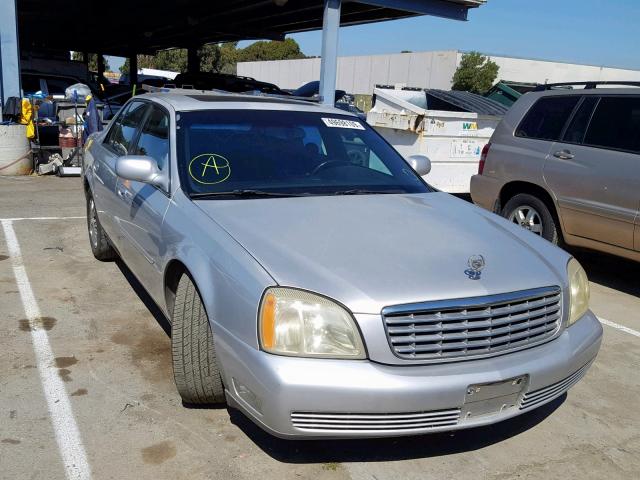 1G6KD54Y03U283462 - 2003 CADILLAC DEVILLE SILVER photo 1