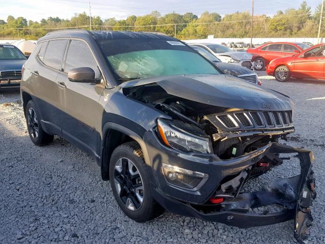 3C4NJDDB2HT664563 - 2017 JEEP COMPASS TR BLACK photo 1