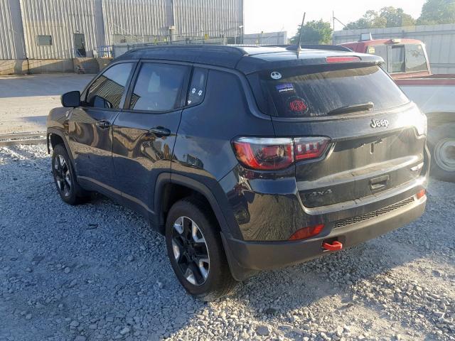 3C4NJDDB2HT664563 - 2017 JEEP COMPASS TR BLACK photo 3