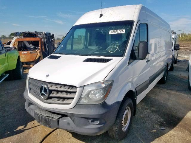 WD3PE8DC2F5995681 - 2015 MERCEDES-BENZ SPRINTER WHITE photo 2