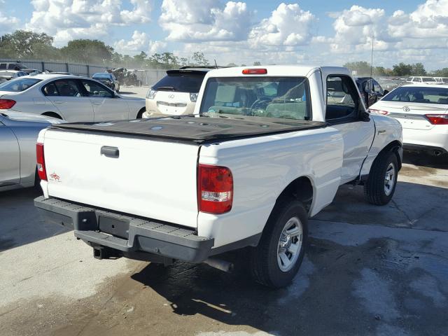 1FTKR1AD1BPB18414 - 2011 FORD RANGER WHITE photo 4