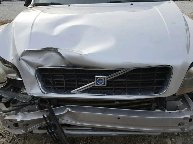 YV1CZ911951187099 - 2005 VOLVO XC90 T6 SILVER photo 7