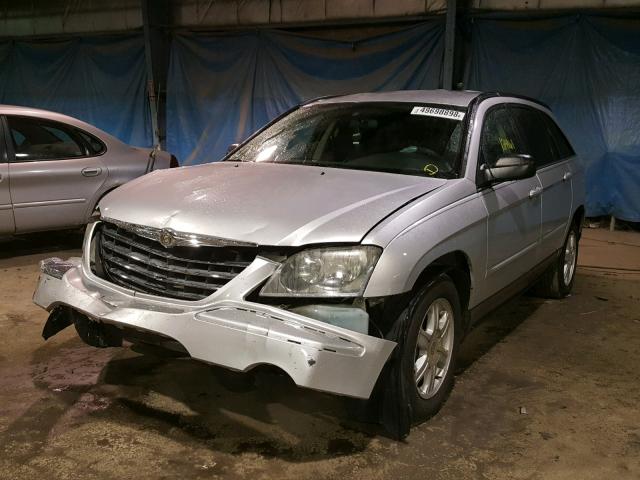 2C4GF68455R526581 - 2005 CHRYSLER PACIFICA T SILVER photo 2