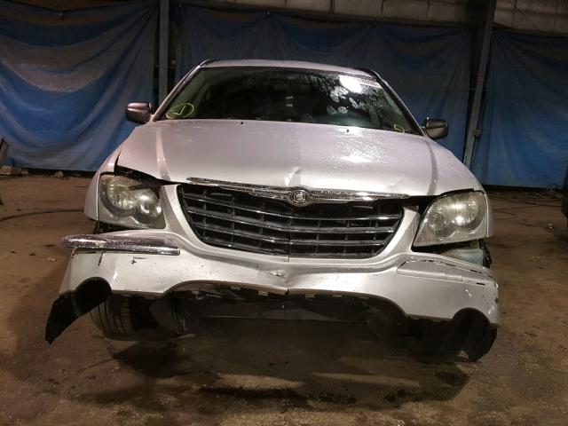 2C4GF68455R526581 - 2005 CHRYSLER PACIFICA T SILVER photo 9