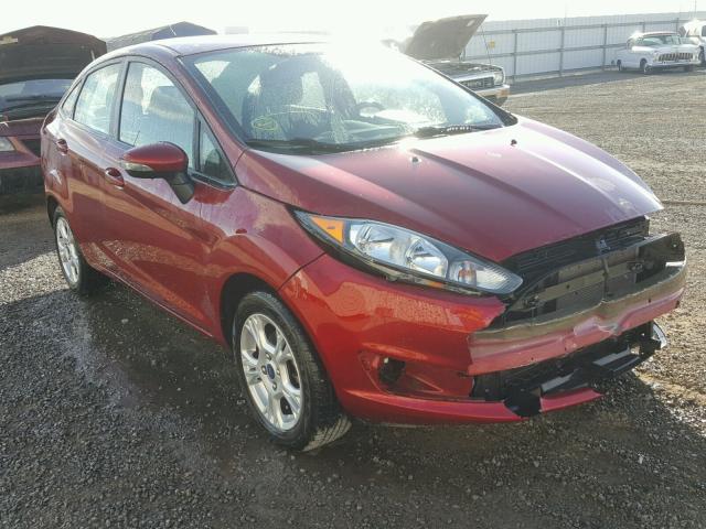 3FADP4BJ9EM136731 - 2014 FORD FIESTA SE RED photo 1