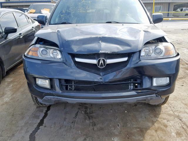 2HNYD18984H556553 - 2004 ACURA MDX TOURIN GRAY photo 9