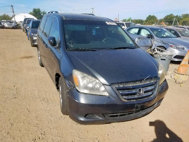 5FNRL38496B436881 - 2006 HONDA ODYSSEY EX CHARCOAL photo 1